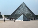 Louvre pyramid, Paris France 3